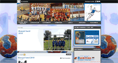 Desktop Screenshot of decineshandball.com